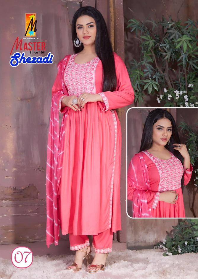 Shezadi By Master Designer Readymade Suits Catalog
